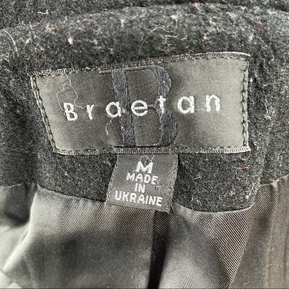 Braetan Wool Zip Hooded Coat - Picture 3 of 4